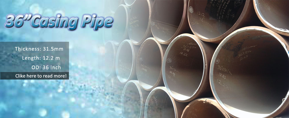 36" casing pipe