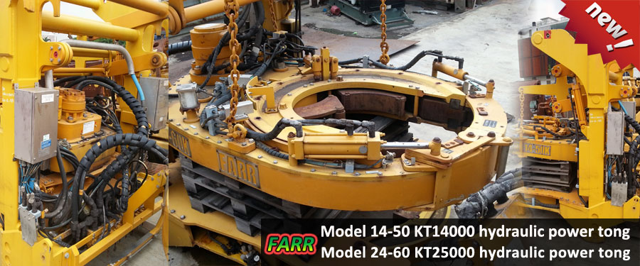 hydraulic power tong